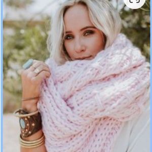 Vintage Cargo Chunky knit infinity scarf